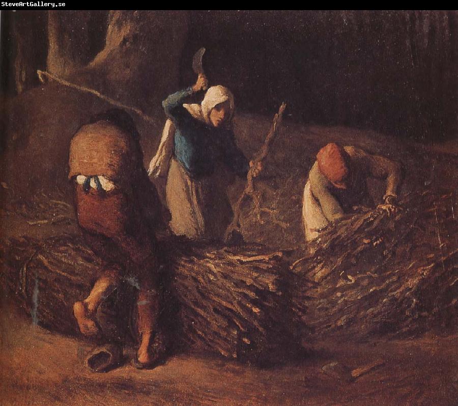 Jean Francois Millet Pack the hay